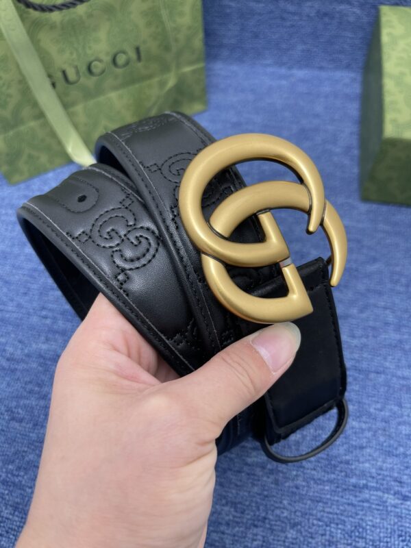 Gucci Marmont Matelassé Wide Belt - GB27