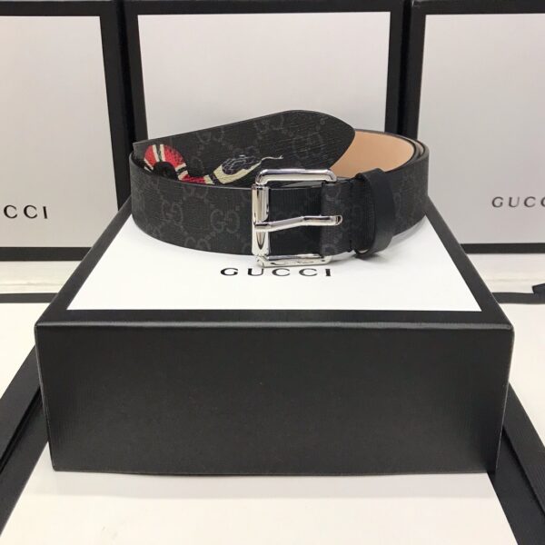 Gucci Snake Print Supreme Belt - GB16