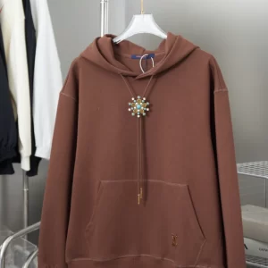 LV Embellished Cotton Hoodie - HL21