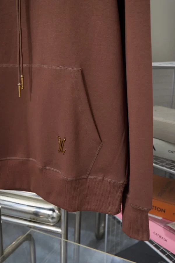 LV Embellished Cotton Hoodie - HL21