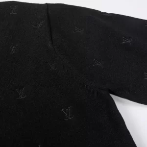 LV Embroidered Signature Merino Crewneck - HL13