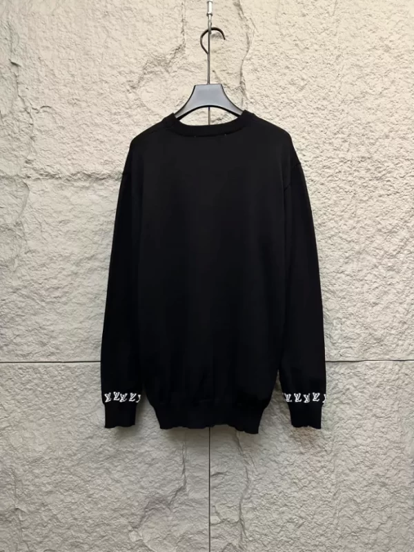 LV Long-Sleeved Cotton Crewneck - HL35