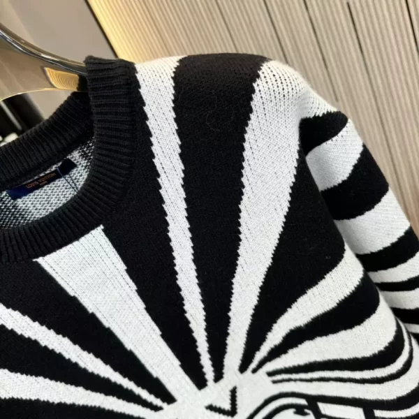 LV Merino Wool Jacquard Pullover - HL43