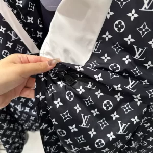 LV Monogram Printed Technical Track Top - HL38