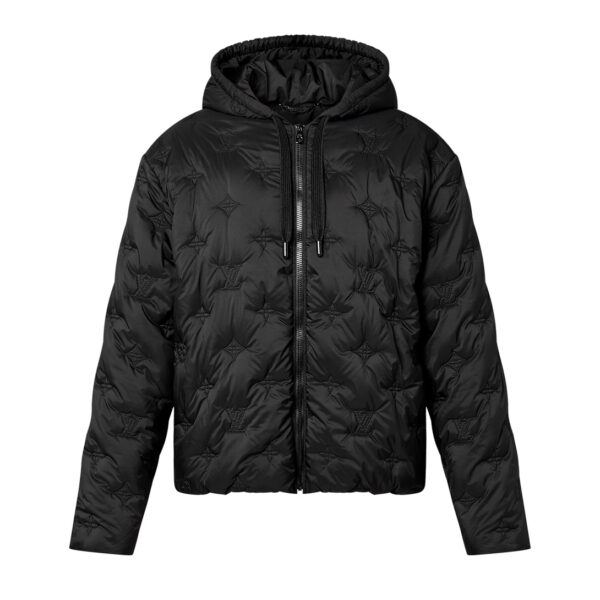 Louis Vuitton Monogram Quilted Hooded Blouson - LK32