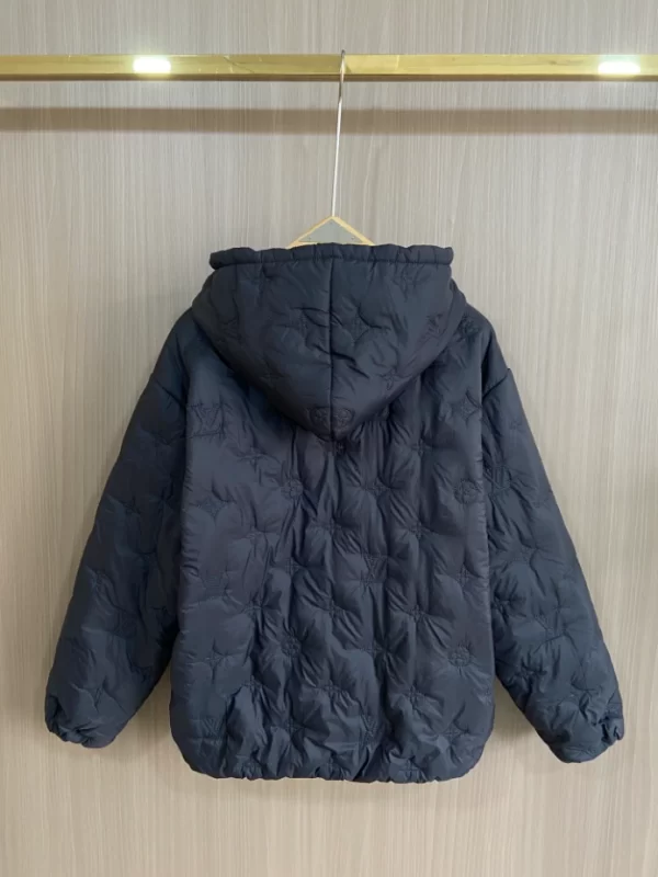 Louis Vuitton Monogram Quilted Hooded Blouson - LK37