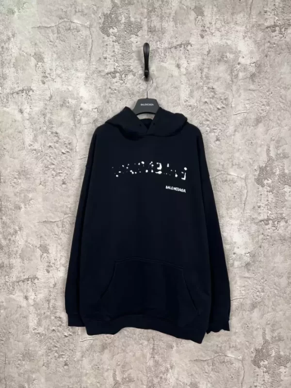 Balenciaga Hand-Drawn Balenciaga Hoodie Medium Fit 