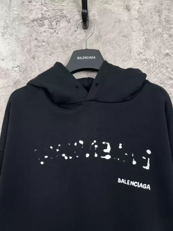 Balenciaga Hand-Drawn Balenciaga Hoodie Medium Fit 