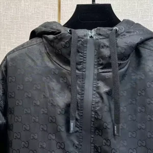 Gucci Lightweight GG Nylon Jacquard Jacket