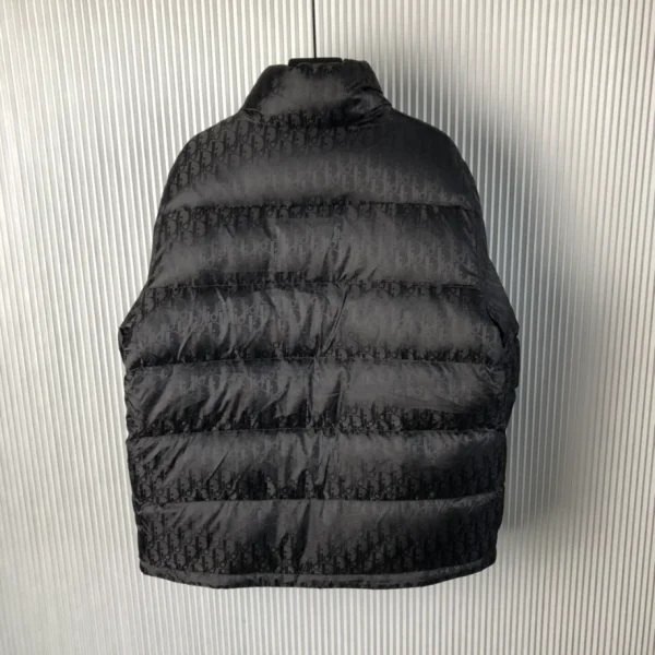 Dior Oblique Down Jacket Black Technical Jacquard