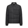 Dior Oblique Puffer Overshirt Black Technical Jacquard - DK07