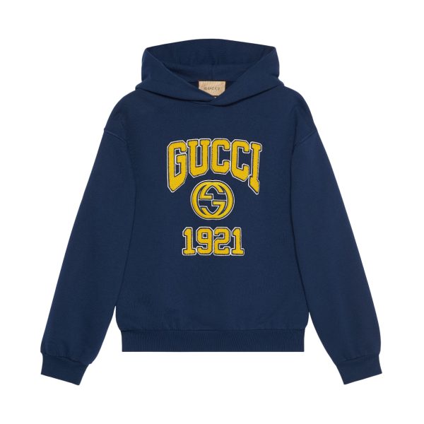 Gucci Cotton Jersey Hooded Sweatshirt - HG47