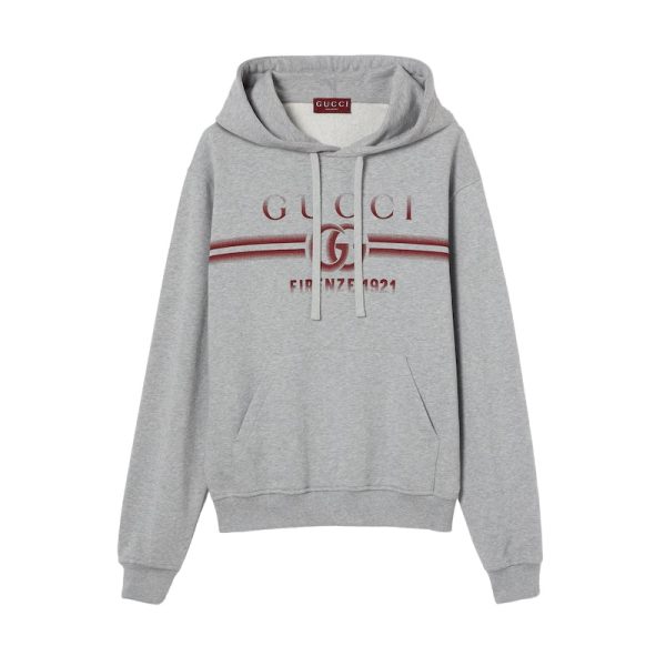 Gucci Cotton Jersey Hooded Sweatshirt - HG49