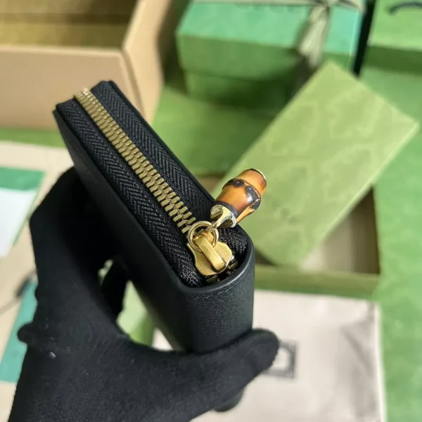 Gucci Zip Around Wallet With Bamboo - GW17