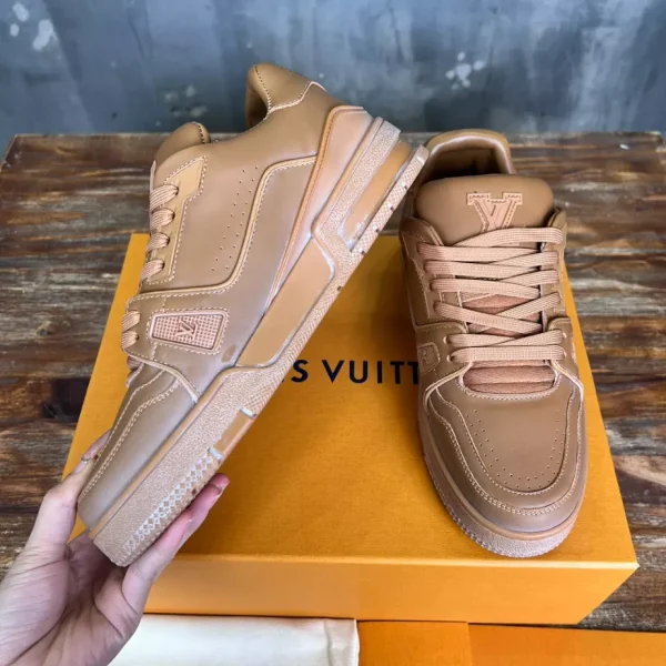 Louis Vuitton Trainer Distressed Sneaker - LS249