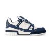 Louis Vuitton Trainer Sneaker In Blue - LS240