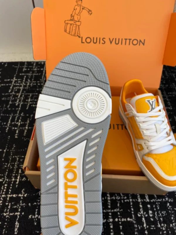 Louis Vuitton Trainer Sneaker In Safran Yellow - LS232