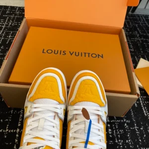 Louis Vuitton Trainer Sneaker In Safran Yellow - LS232