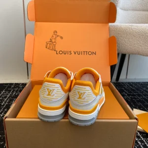 Louis Vuitton Trainer Sneaker In Safran Yellow - LS232